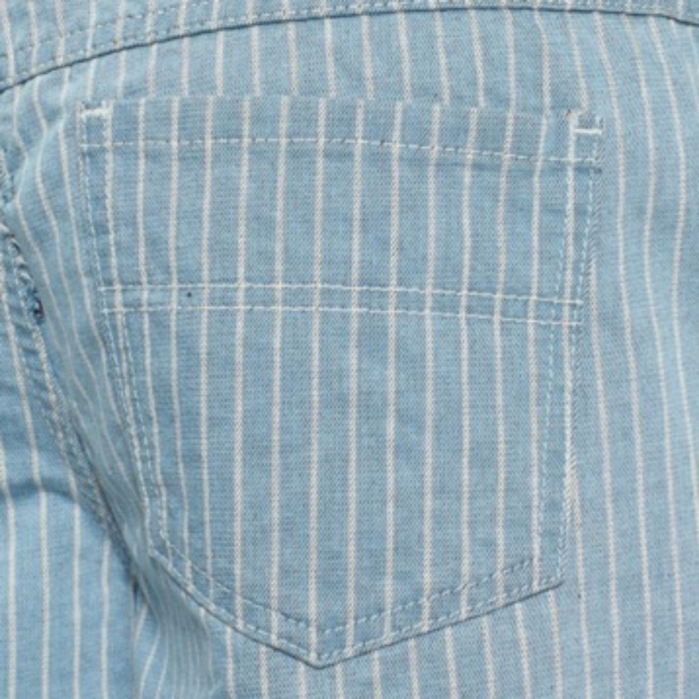 🆕Free People Railroad Stripe Flare Jeans NWT - Picture 7 of 7
